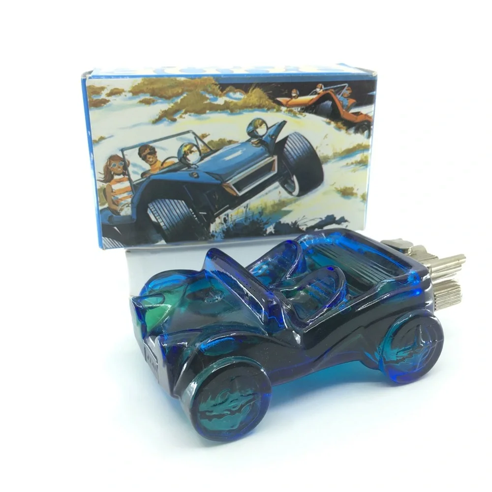 Vintage Avon Collectable Dune Buggy Car Aftershave Decanter Bottle With Box
